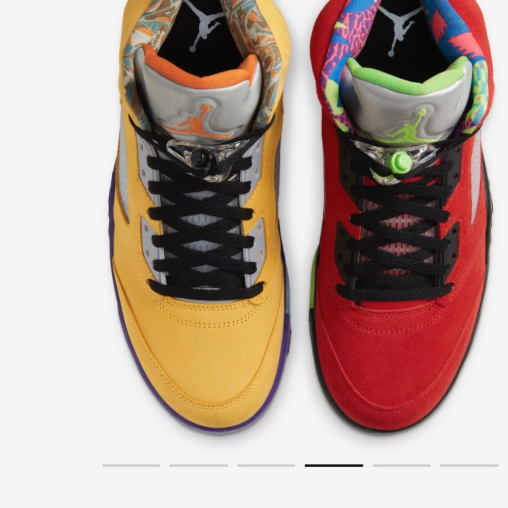 Nike Air Jordan 5 Retro SE GS "What The" Kids - Picture 4 of 6